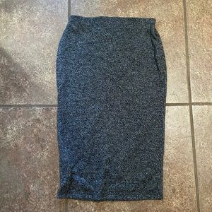 NWOT Pencil Skirt Charcoal Gray X-Small Bodycon